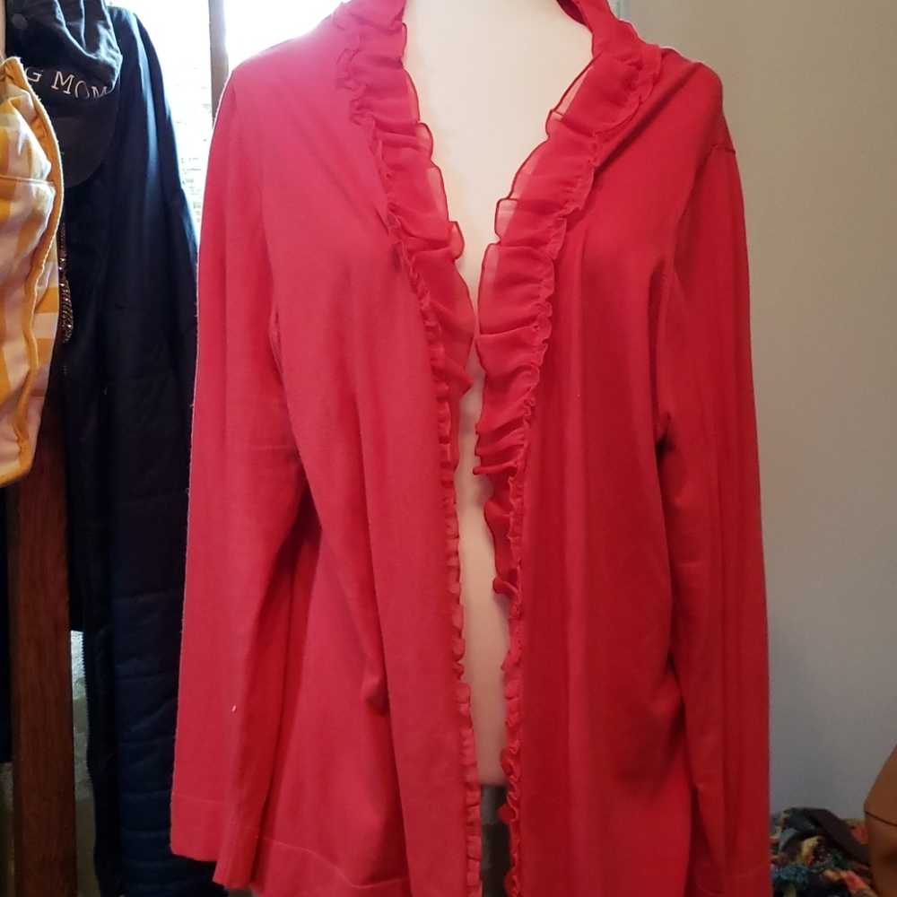 Ladies plus size cardigan